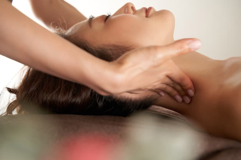 Hoofd- nek- en schoudermassage